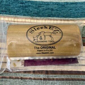 New SLEEKEZ 5 inch Deshedding Grooming Tool For Dogs Cats & Horses Brush USA